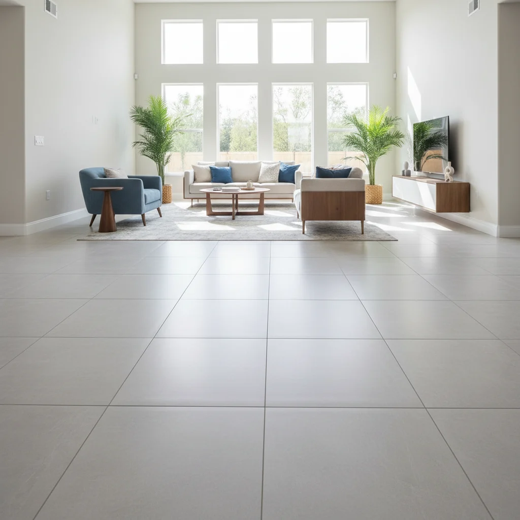 Tile flooring project