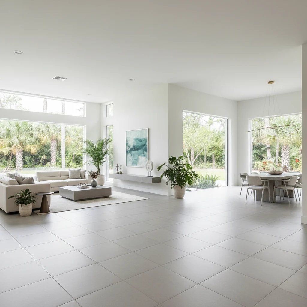 Tile flooring project