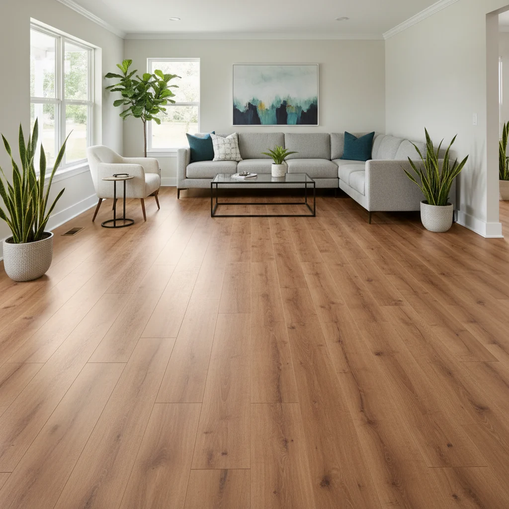 Laminate flooring project