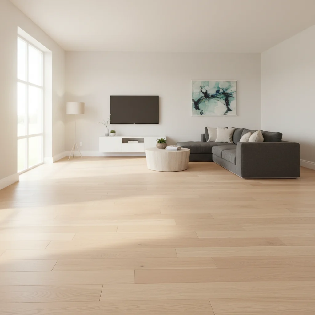 Engineered wood flooring project