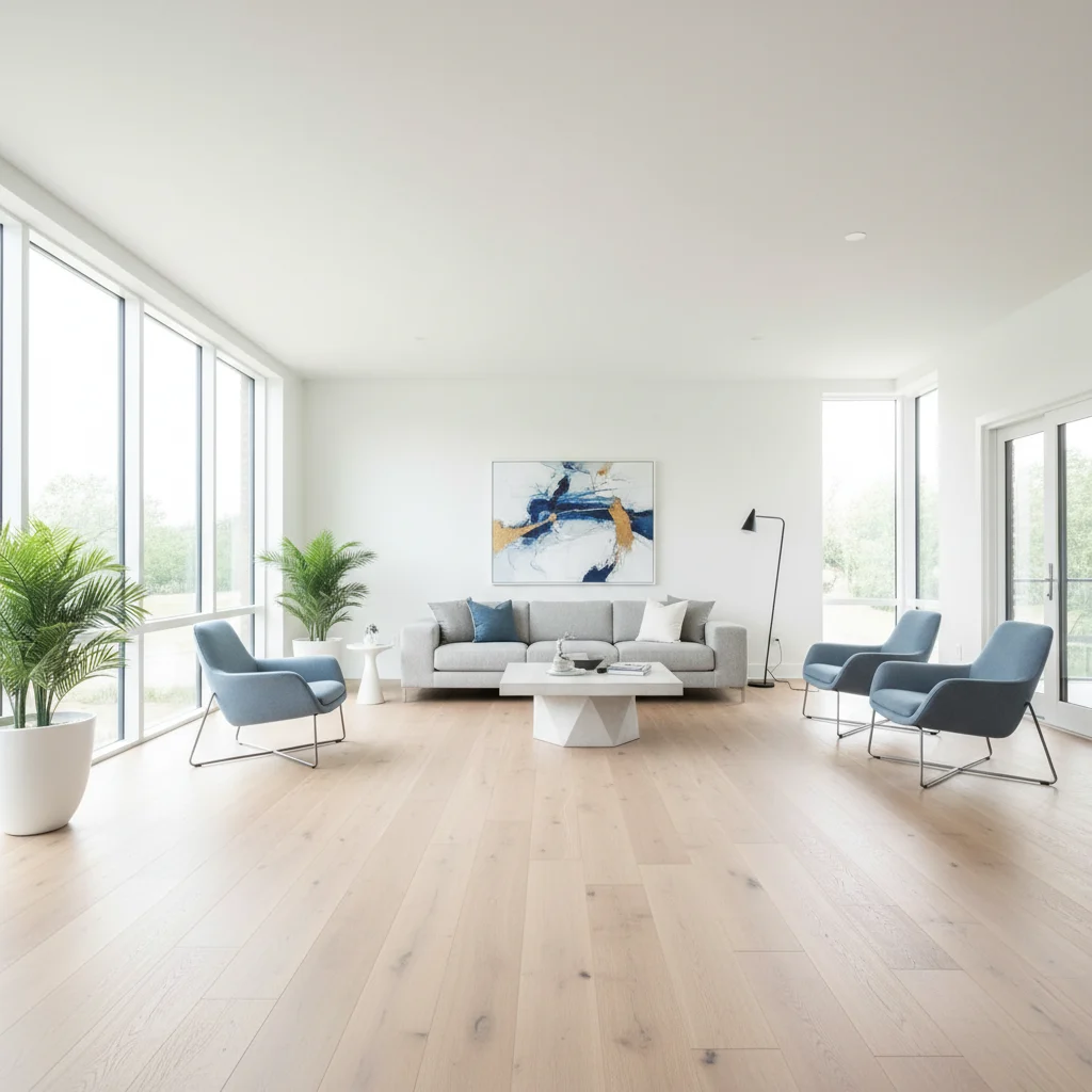 Engineered wood flooring project