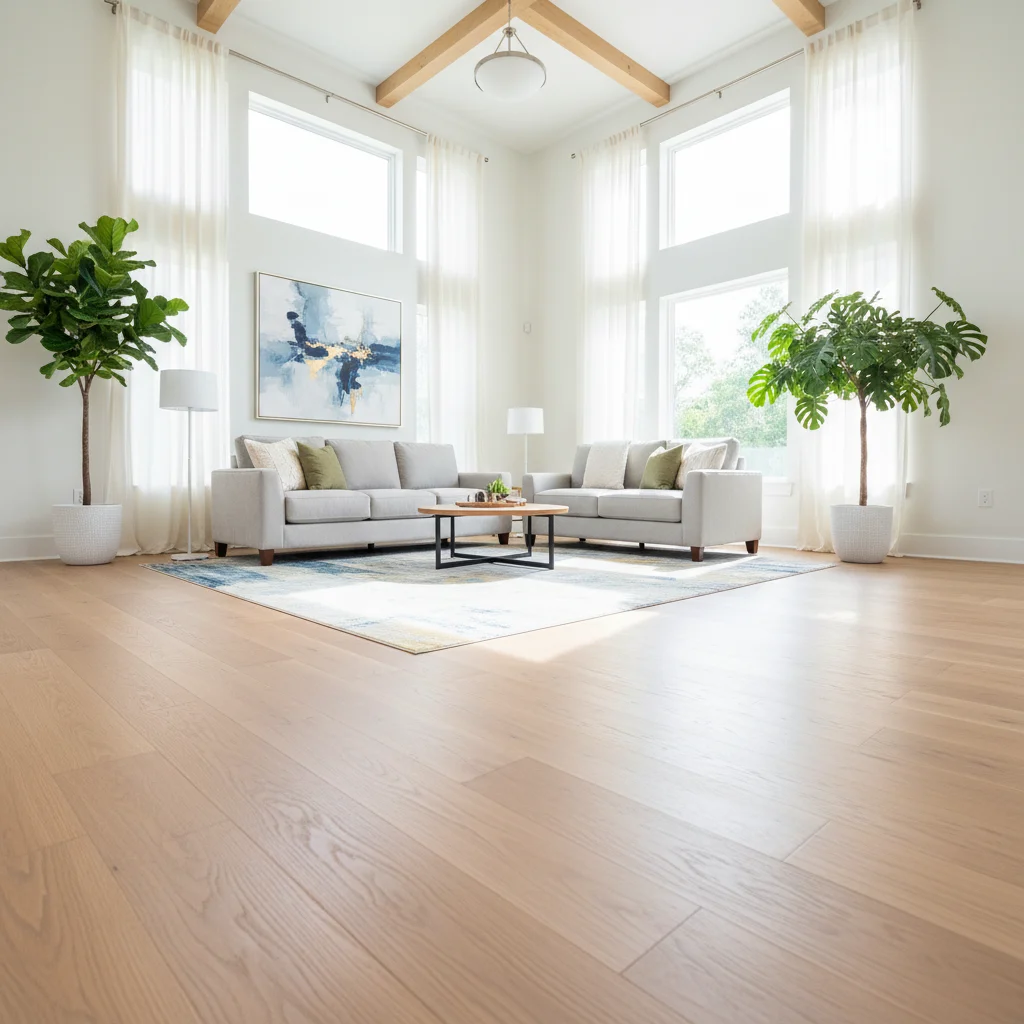 Engineered wood flooring project